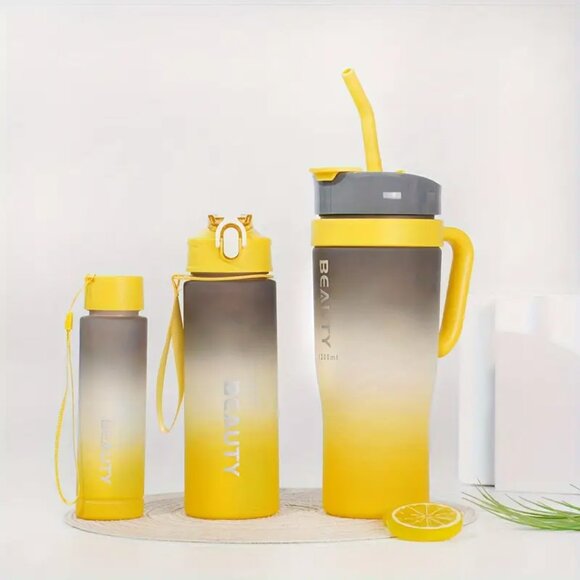 Gradient Color Frosted Ice Tumbler – 300ml / 800ml / 1200ml - Picture 1 of 5